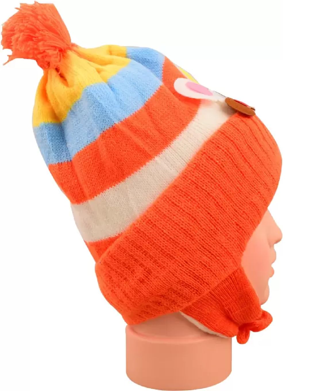 FY LANE Baby Boys & Girls Woolen Winter Beanie Hat - Soft & Warm Knit Cap for Infants & Toddlers - Perfect for Cold Weather, Outdoor Play & Family Photos