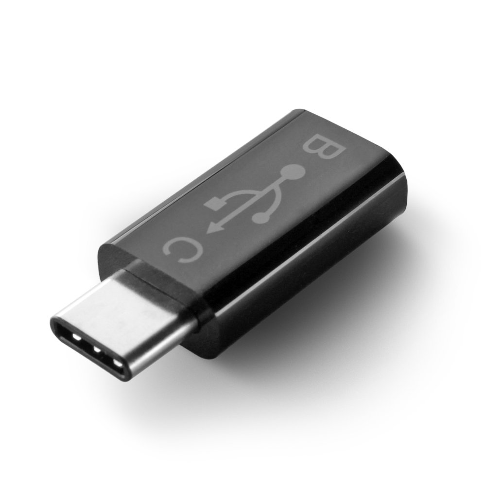 USB C to Micro USB Adapter, Type C Male to Micro B Female Charging & Data Sync Cable - Compatible with Nexus 5X/6P, Pixel C, OnePlus 2, Lumia 950 & Other Type-C Devices - Perfect for Travel, Office & Home Charging Solutions