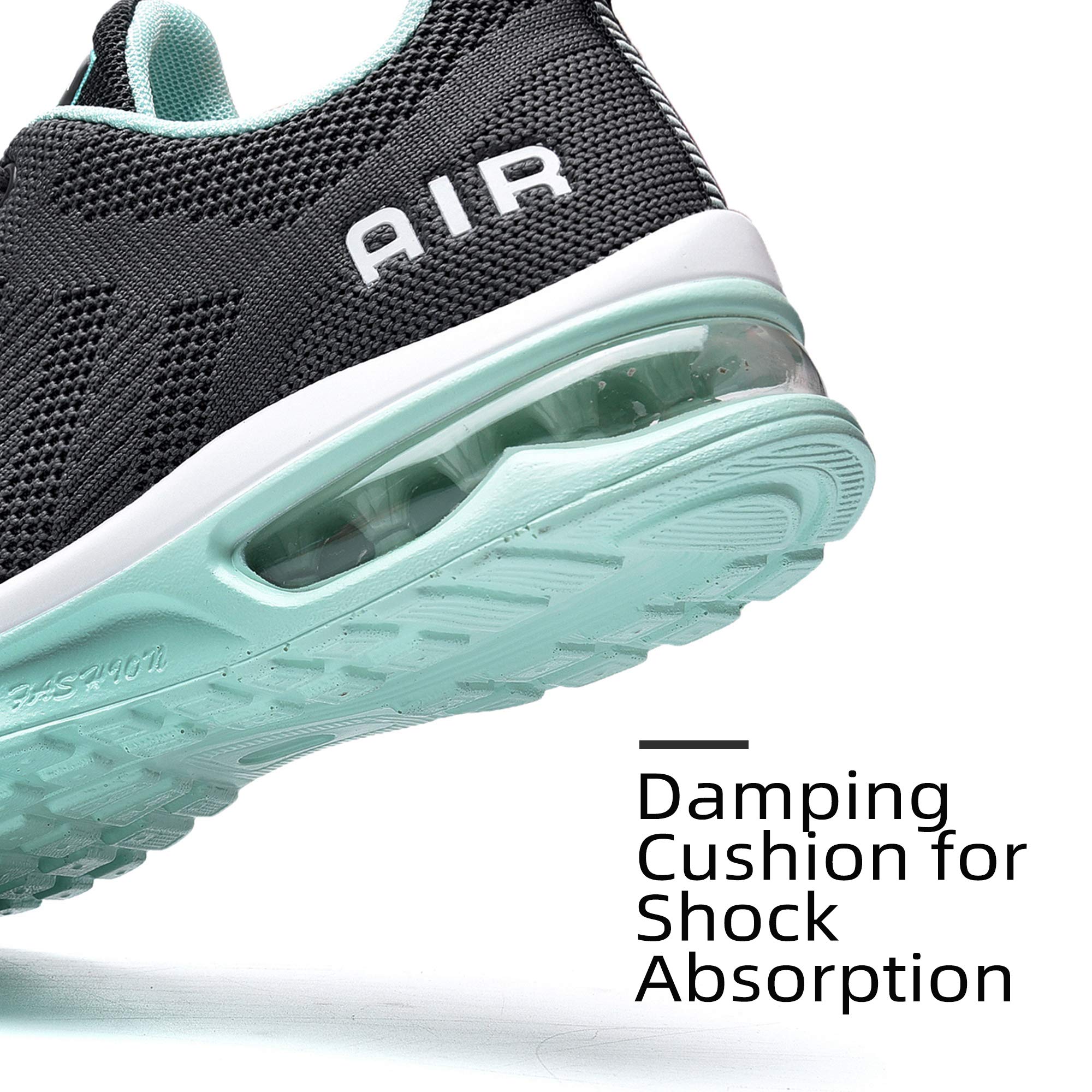 Lamincoa Women's Lightweight Walking & Running Shoes - Breathable Mesh Sneakers with Air Cushion for Gym, Workout, Tennis & Sports | Non-Slip Comfort for Active Lifestyles