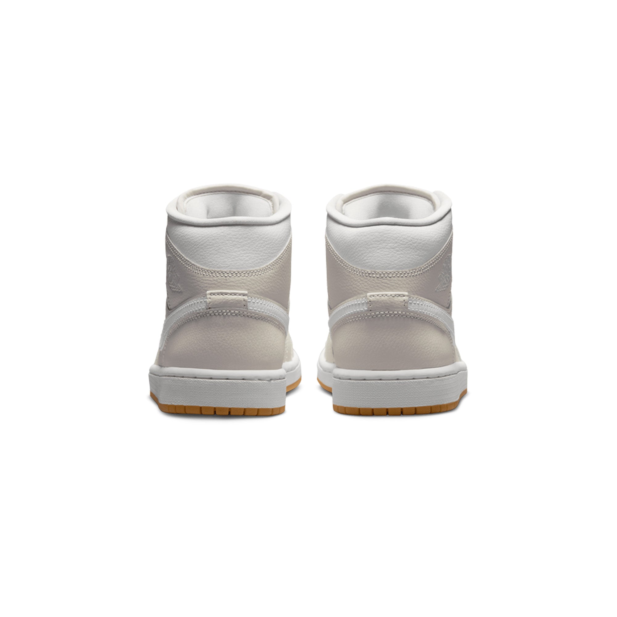 Air Jordan 1 Mid 'Phantom Gum' Women's Basketball Shoes 2024 - Retro Sneakers for Casual Wear & Street Fashion