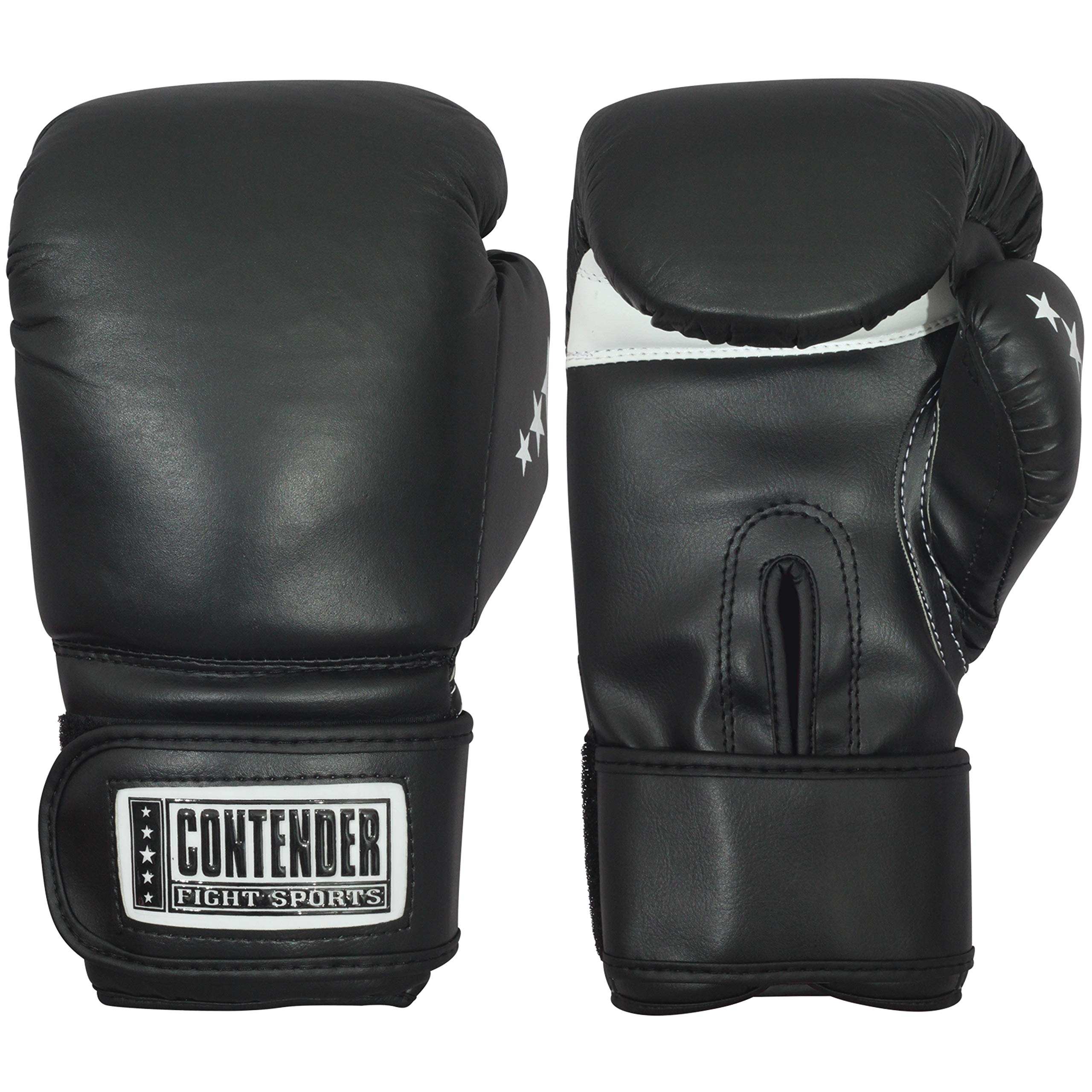 Premium Leather Boxing Gloves for Training & Sparring - Contender Fight Sports Heavy Bag Gloves | Ideal for Boxing, MMA, Kickboxing & Fitness Workouts