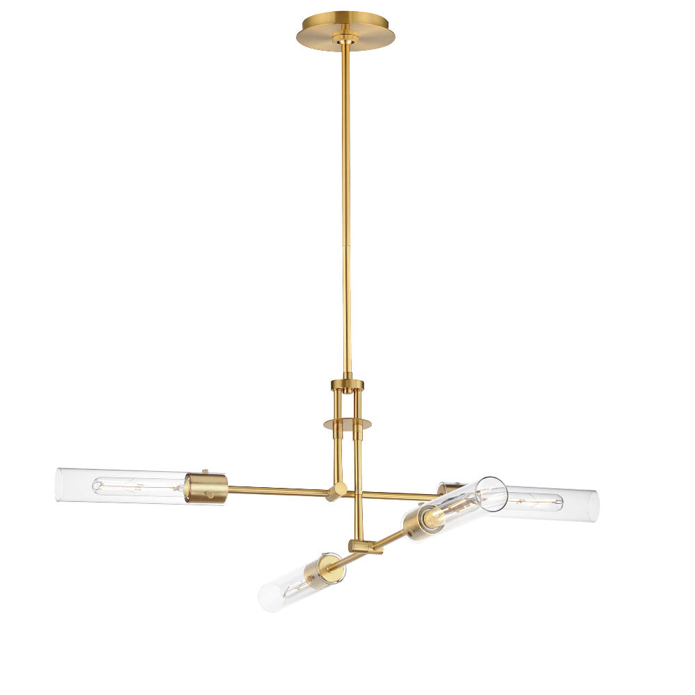 Modern Semi Flush Mount Ceiling Light Fixture - Elegant Autumn Design for Living Room, Bedroom & Dining Area - Warm White LED Lighting for Cozy Home Decor