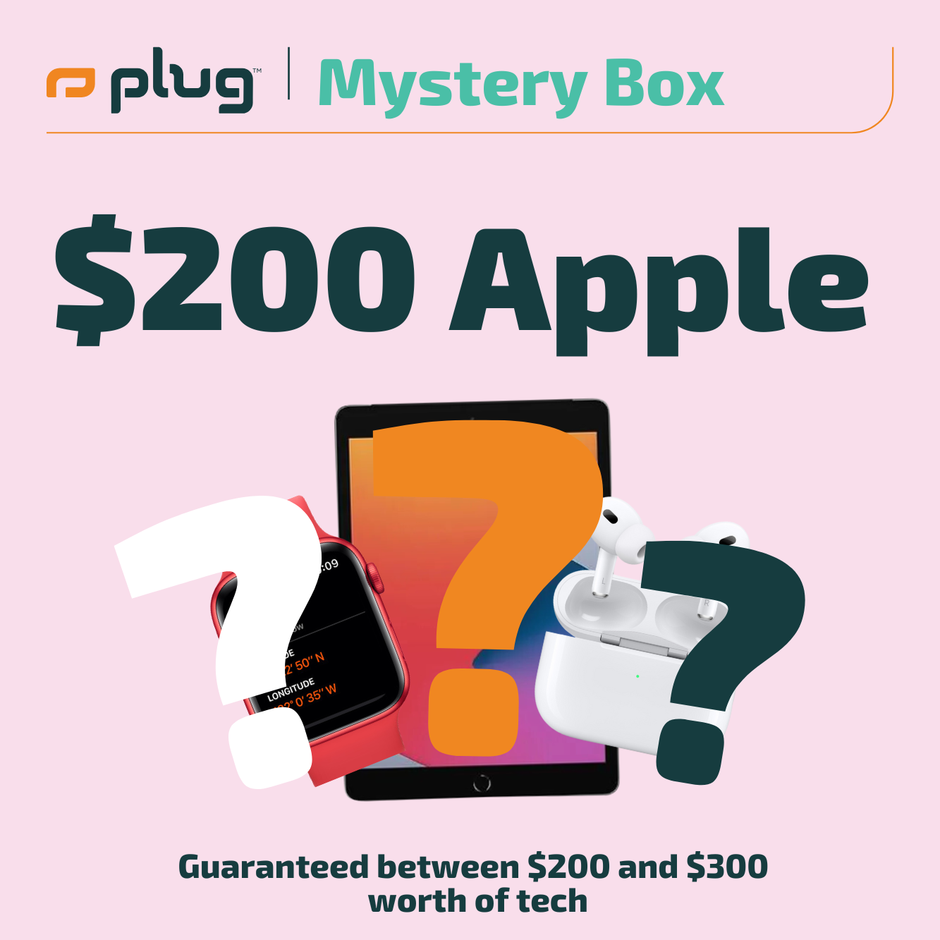 $200 Apple Mystery Box - Unbox Exciting Apple Products & Accessories - Perfect for Tech Lovers, Gift Giving & Surprise Unboxing Fun