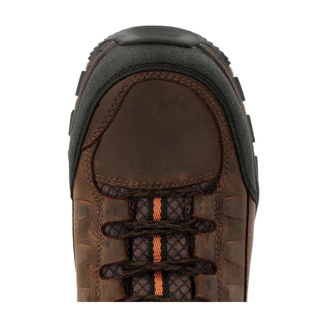 Renegade XP Timber Brown Alloy Toe Waterproof Hiking Boots for Men - Durable Work & Outdoor Shoes for Construction, Hunting & Hiking
