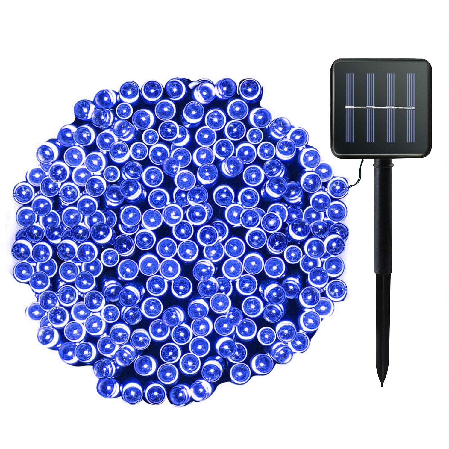 Liwarace 100 LED Solar String Lights Outdoor, 12m RGB Solar-Powered Neon Rope Lights - Waterproof Christmas & Festival Decor for Wall, Yard, Garden, Porch, Fence, Pool & Landscape Lighting | Perfect for Holiday Parties, Weddings & Outdoor Events