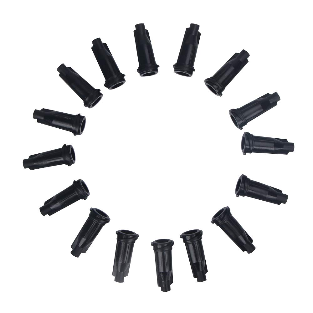500-Pack Luer Lock Syringe Tip Caps with Storage Box - Needle Tip Protectors for Medical, Laboratory & DIY Dispensing - Perfect for Healthcare, Scientific Research & Craft Projects