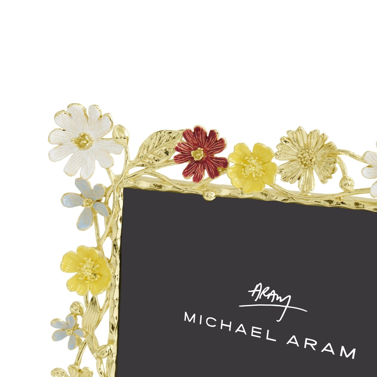 Wildflowers 5x7 Picture Frame - Elegant Floral Photo Display for Home Decor, Office, or Gift Giving