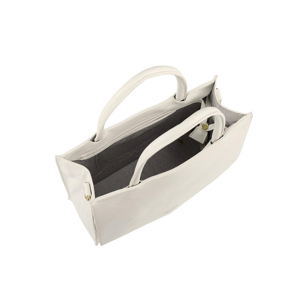 Caitlin Small Vegan Leather Tote Bag for Women - Stylish & Eco-Friendly Crossbody Purse in Multiple Colors | Perfect for Work, Travel & Everyday Use