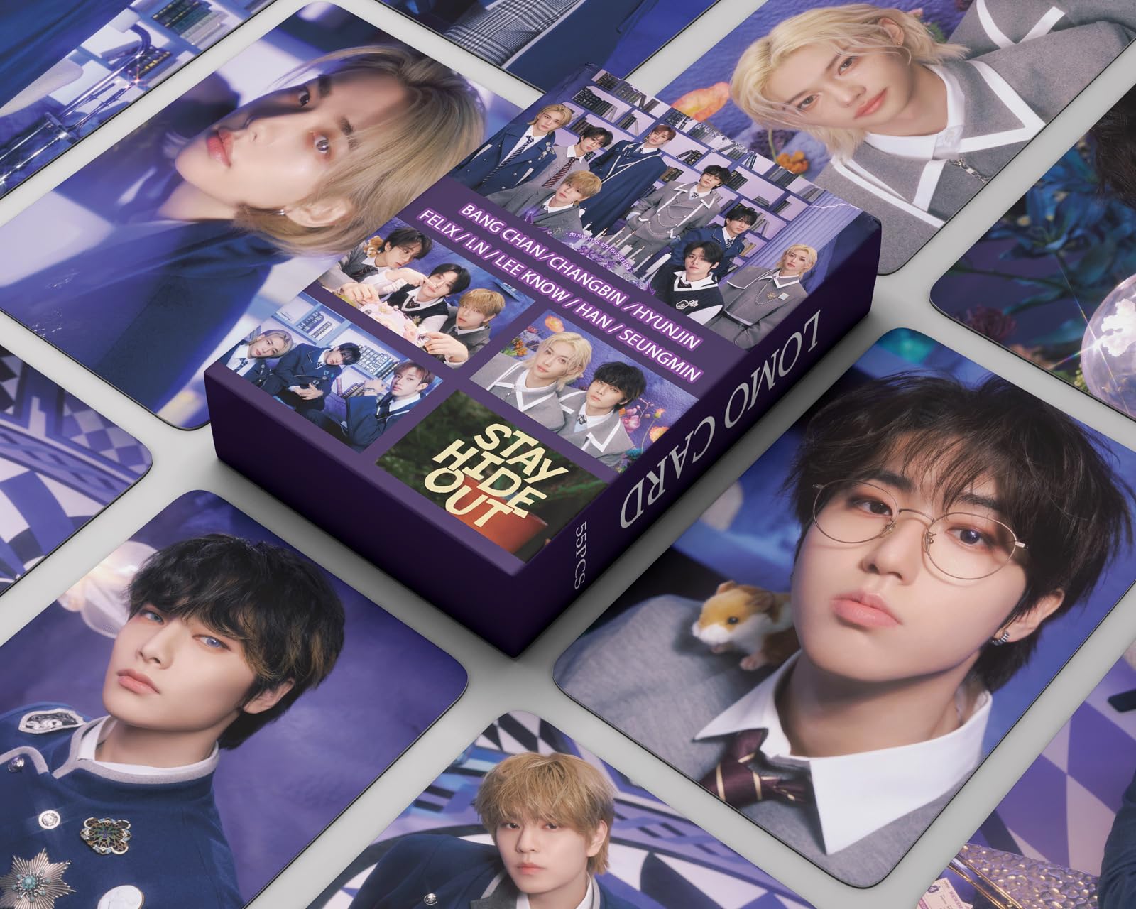 Stray Kids Magic School 2024 Official Album Photocards Set - Limited Edition K-Pop Collectible Lomo Cards for Fans | Perfect Gift for Boys and Girls | Display, Collection, and Fan Meetings