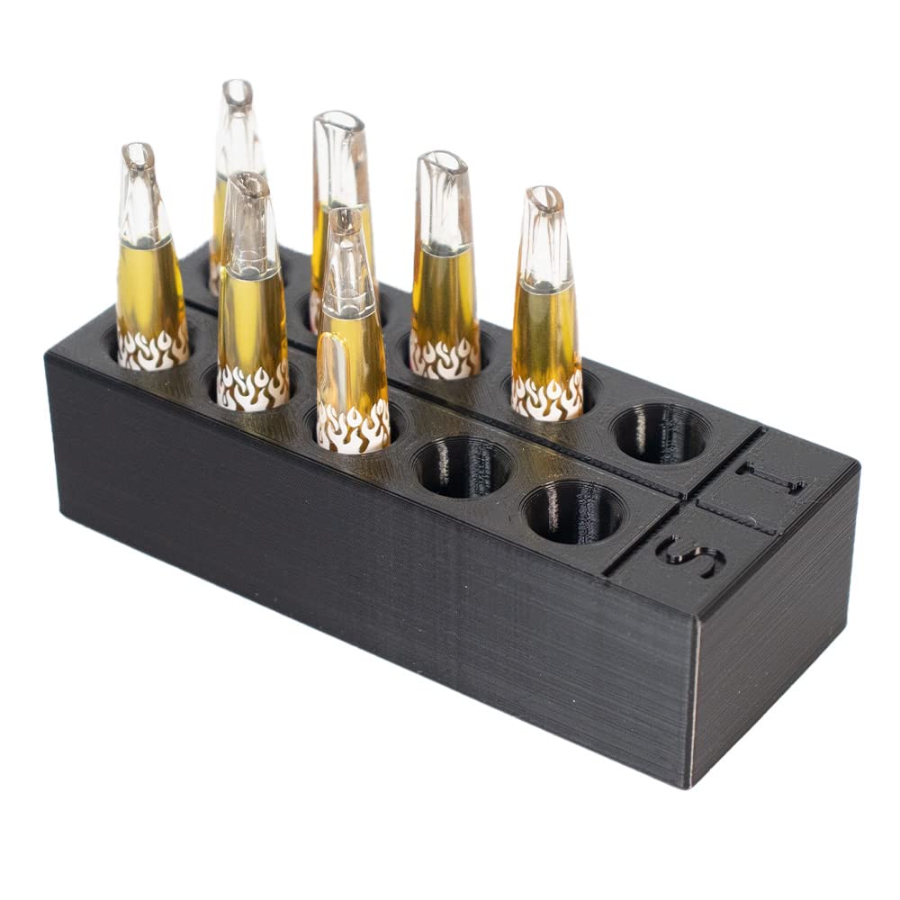 510 Cartridge Holder & Desk Organizer for Vape Pens, Pencils & Office Supplies - Perfect for Home Office, Dorm Room & Workspace Organization