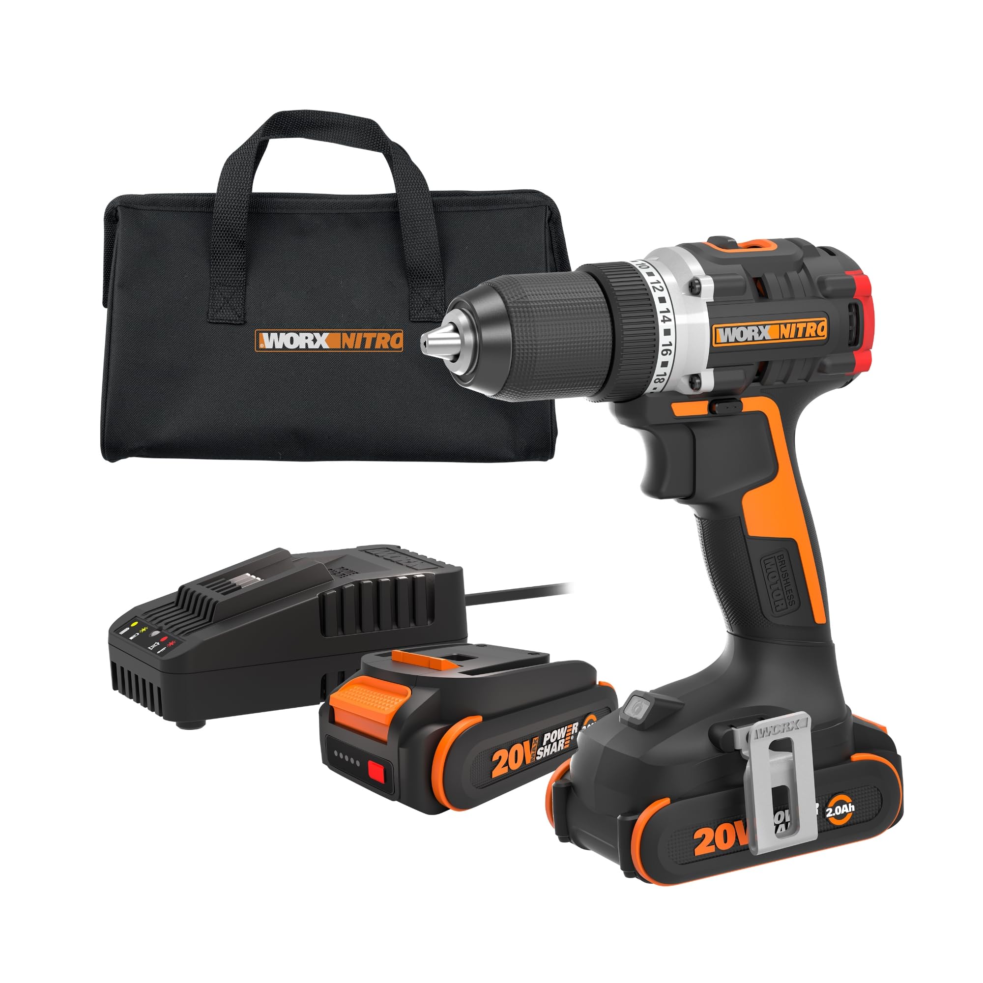 Worx Nitro 20V Cordless 1/2