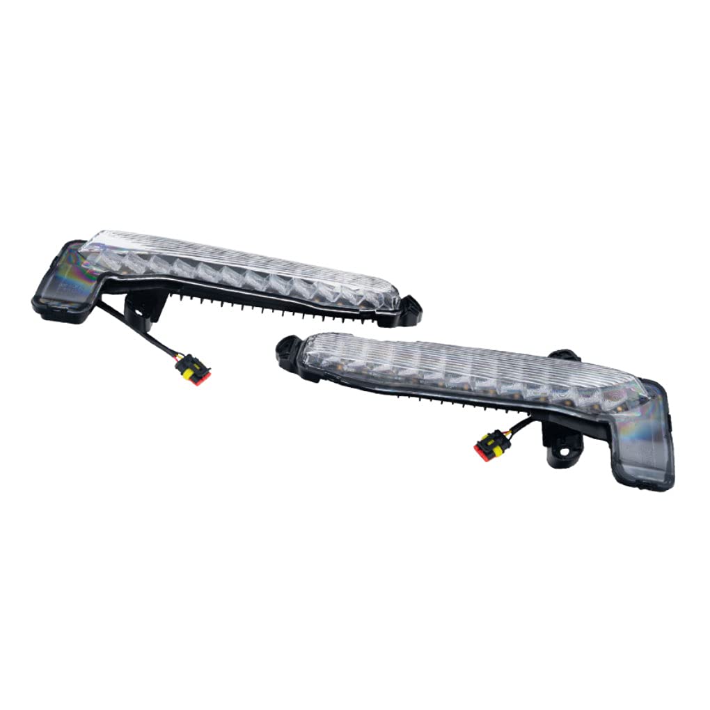 LED Fog Light Assembly Kit for 2019-2022 Toyota Corolla SE/XSE - DRL Fog Lights with Bezel, Switch & Harness (Left/Right Pair) - Perfect for Night Driving & Enhanced Visibility