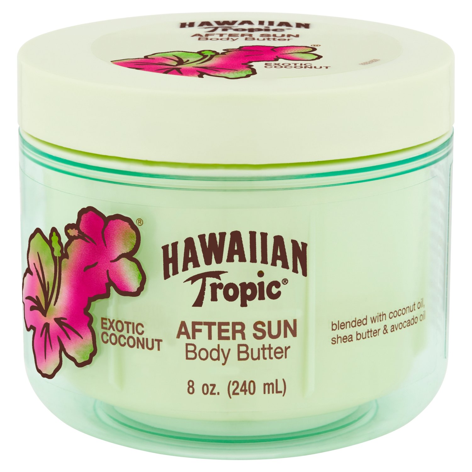 Hawaiian Tropic Dark Tanning Oil & After Sun Body Butter with Coconut Oil Twin Pack - 8oz Each | Sun Care for Beach, Pool & Vacation | Hydrating Moisturizer for Smooth Skin