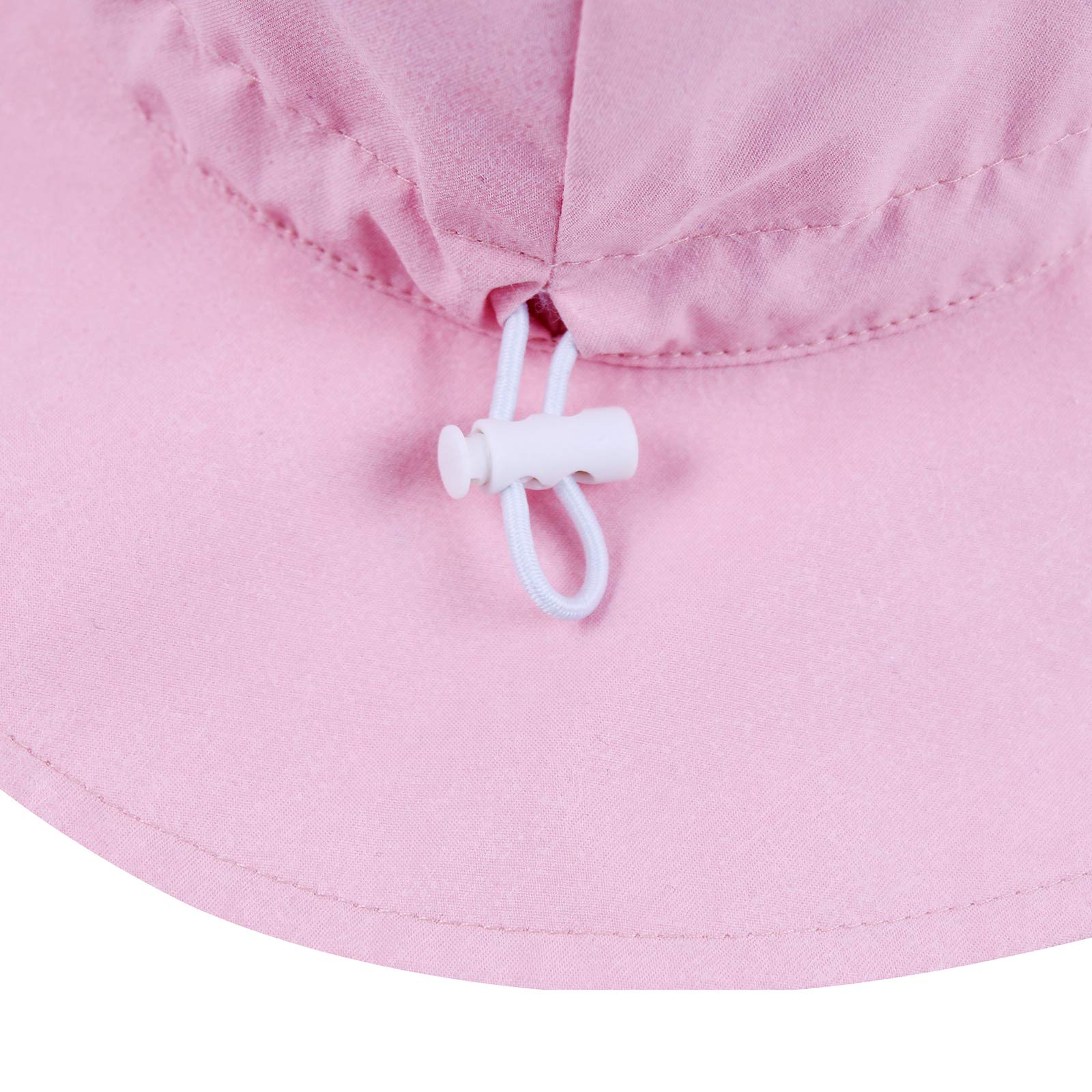 UPF 50+ Baby Sun Hat for Toddler Girls - Wide Brim Bucket Cap for Summer Beach, Pool, Outdoor Play & Travel Protection