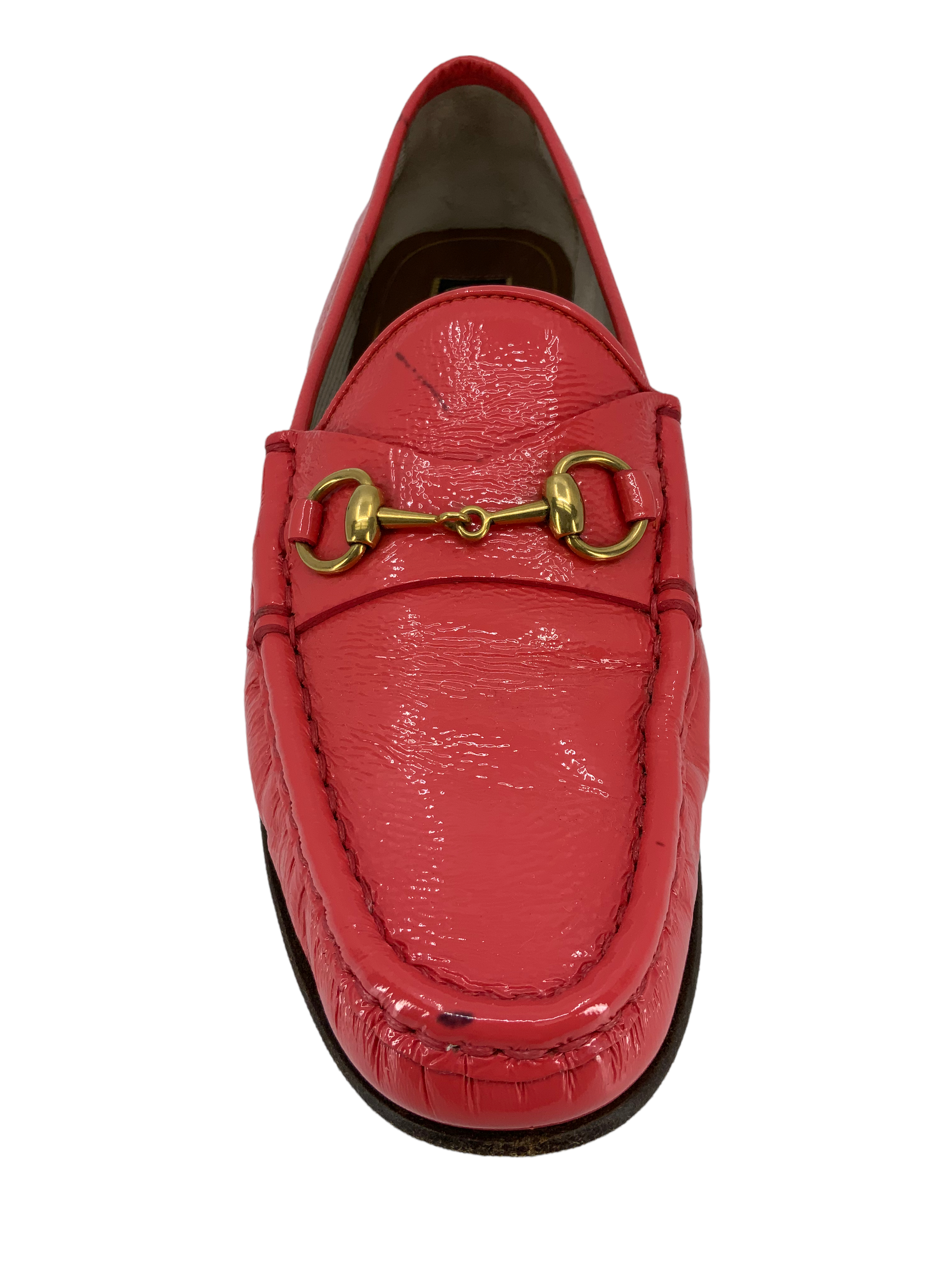 Gucci Classic Patent Leather Horsebit Loafers for Men - Size 8 US | Luxury Italian Designer Shoes for Business, Office & Formal Occasions