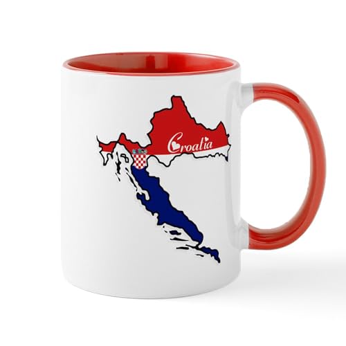 White/Red Inside - Cool Croatia Mug
