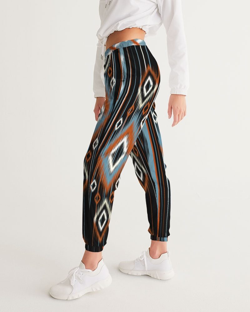 Night Walk Pattern Women's Track Pants - Comfortable High Waisted Yoga Lounge Pants for Running, Workout & Casual Wear