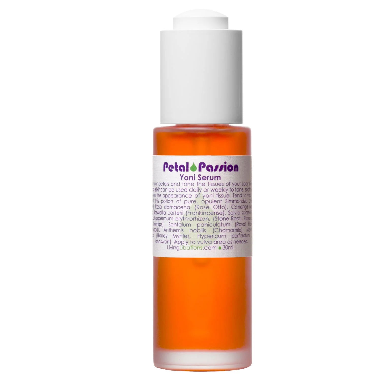 Petal Passion Yoni Serum for Intimate Care - Organic & Natural Feminine Hygiene Serum for Women - Perfect for Daily Use & Sensitive Skin