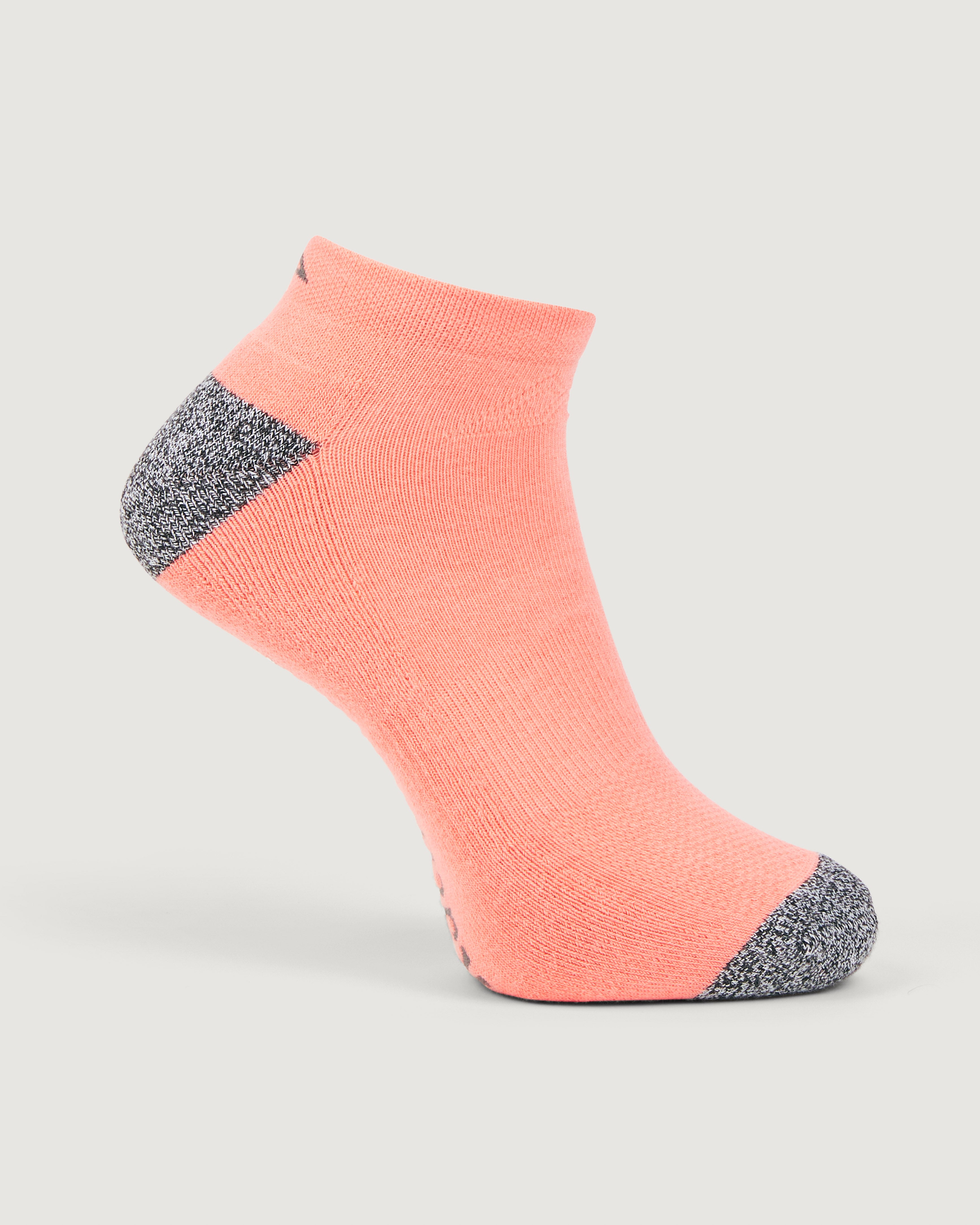 Accion driMOTION Low Cut Socks 3-Pack - Black, White & Blush Pink - Moisture-Wicking Athletic Socks for Running, Gym & Everyday Comfort
