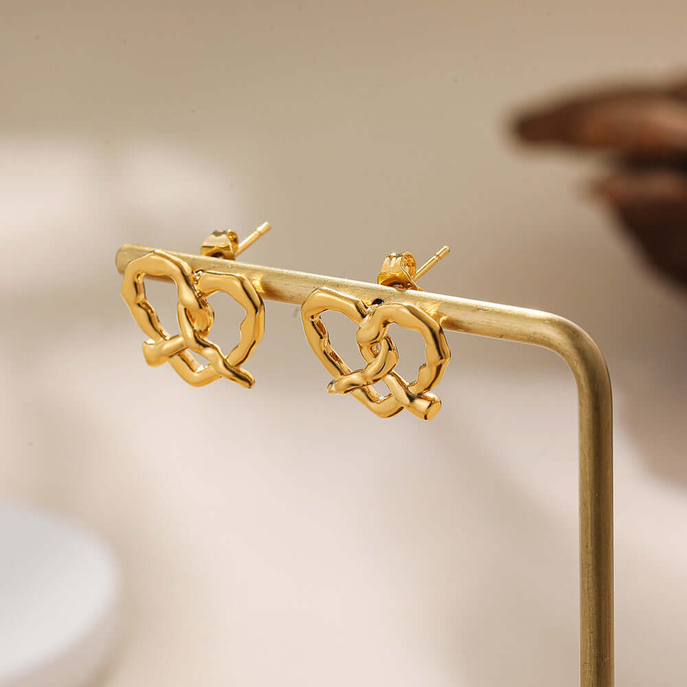 Stylish Baguette Stud Earrings | A2844 | Perfect for Everyday Wear & Special Occasions