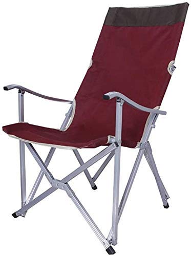 Best Lightweight Foldable Camping Chairs with High Backrest - Portable Compact Collapsible Beach Chair with Carry Bag - Perfect for Outdoor Camping, Picnics, Beach & Backyard Relaxation