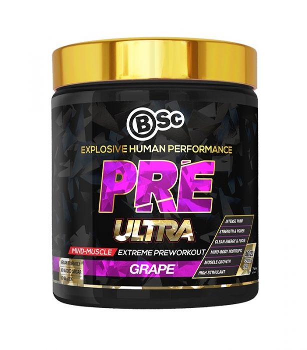 BSc Bodyscience Pre Ultra - Premium Pre-Workout Supplement for Enhanced Energy & Performance | Ideal for Gym, Fitness & Bodybuilding Training