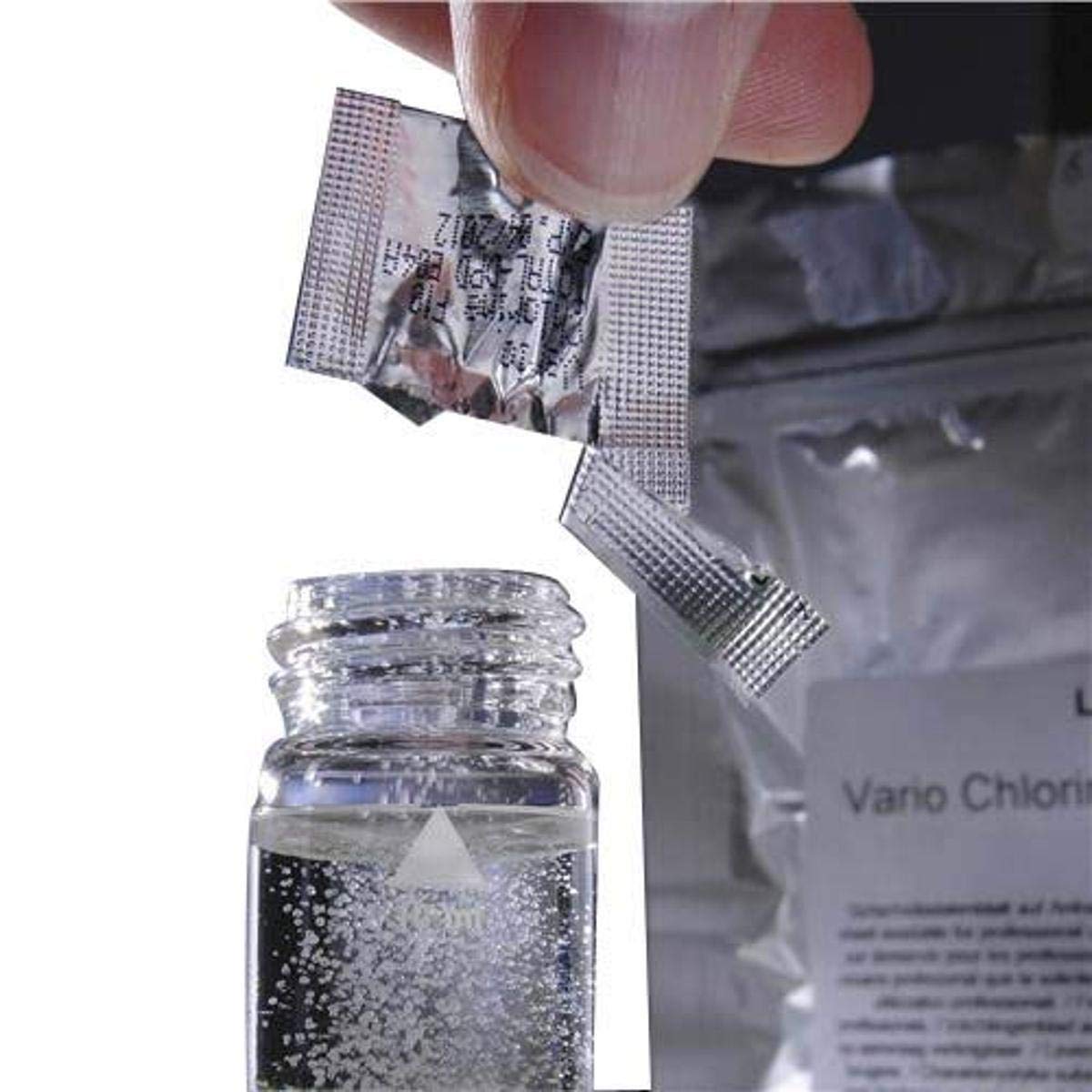 530090 DPD Free Chlorine Reagent Powder, 5 mL (Pack of 100) - Accurate Water Testing for Pools, Spas & Drinking Water