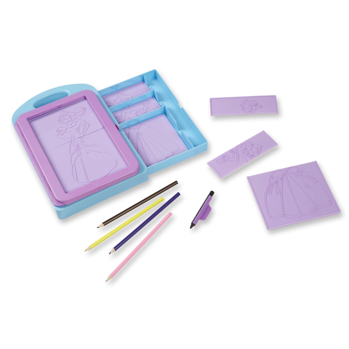 Princess Activity Kit for Kids - Creative Arts and Crafts Set for Girls - Perfect for Birthday Parties, Playtime & DIY Projects