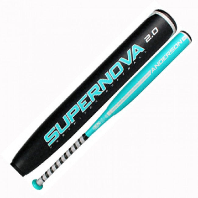 Anderson Supernova 2.0 Fastpitch Softball Bat -10oz Composite USA Baseball Bat for Youth & Adult Players - Perfect for Fastpitch Games, Tournaments & Training