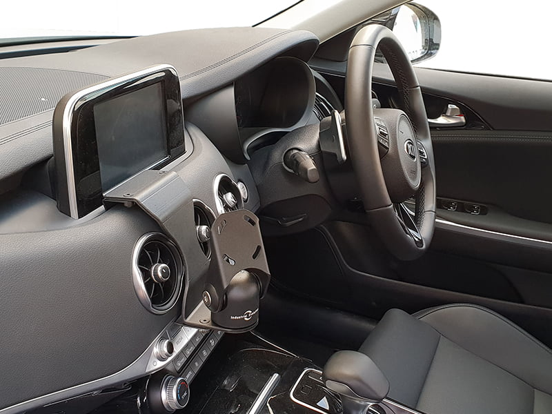 Kia Stinger (2018+) Car Phone Mount - Universal InDash Dashboard Holder for Smartphones - Perfect for GPS Navigation & Hands-Free Driving