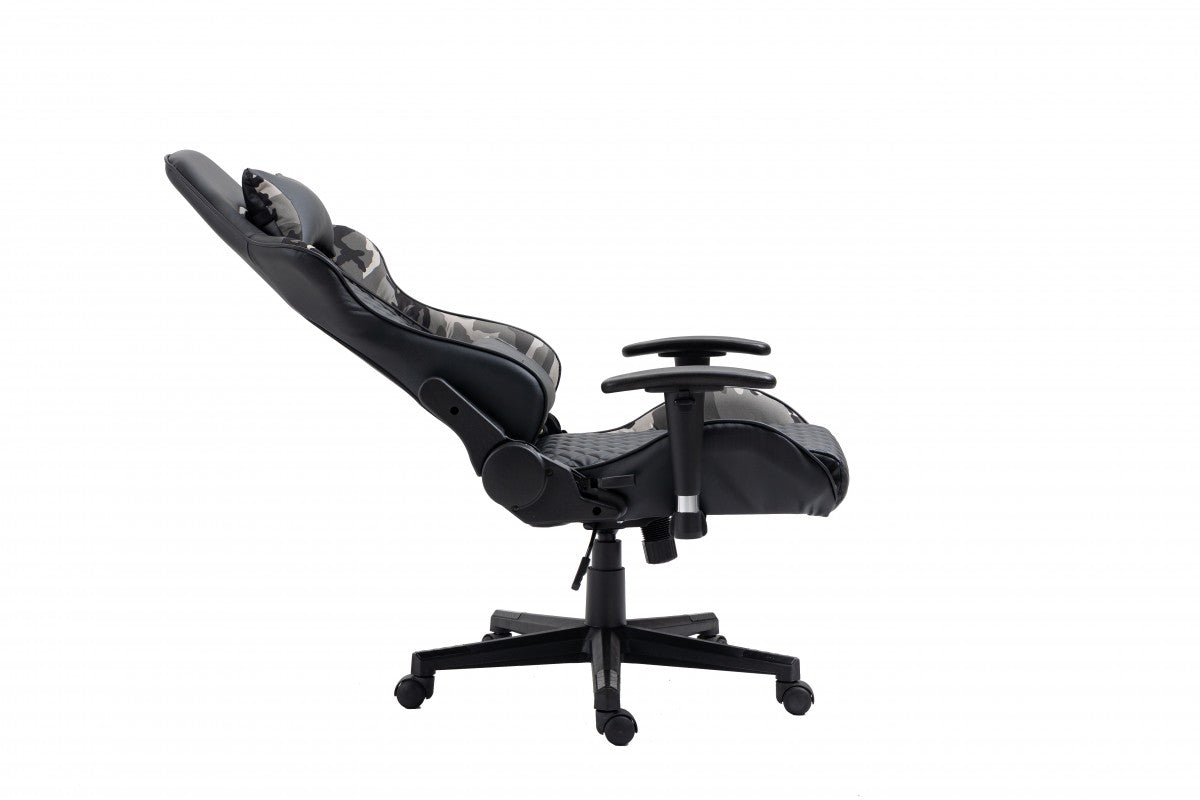 Premium Gaming Desk and Chair Set - Camouflage & Black Ergonomic Design for PC Gamers - Perfect for Esports, Streaming & Home Office Setup