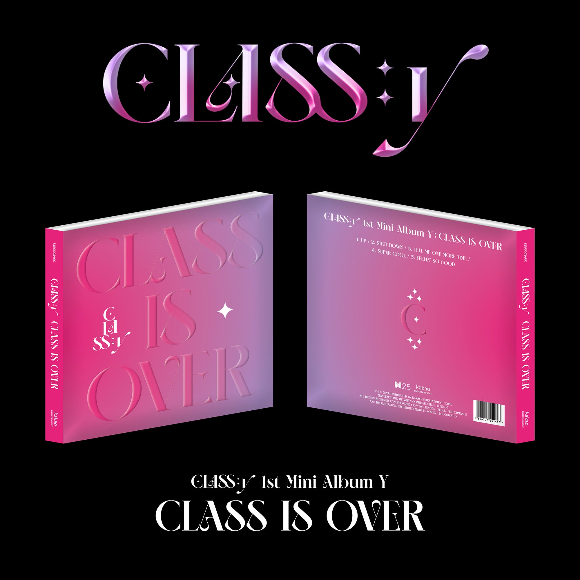 CLASS:Y 1ST MINI ALBUM Y 'CLASS IS OVER' - K-Pop Girl Group Debut Album | Perfect for K-Pop Fans, Music Collectors & Gift Giving