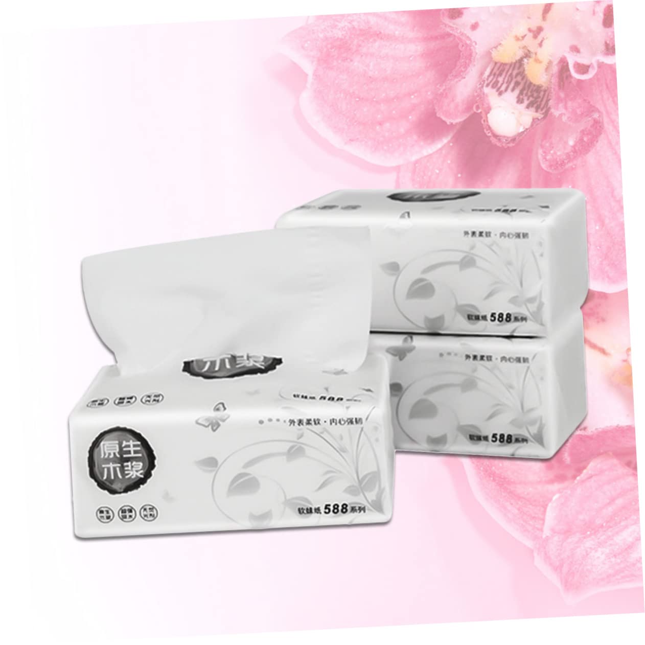 IWOWHERO 8-Pack White Pulp Paper Tissue Extraction Papers - Perfect for Coffee, Tea, and Oil Filtration in Kitchen & Lab Use