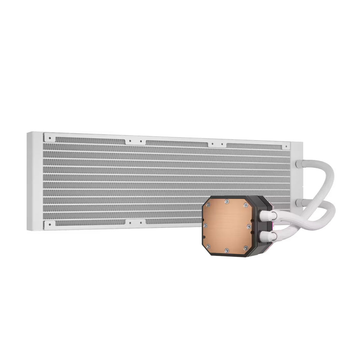 Corsair iCUE H150i ELITE CAPELLIX XT White 360mm RGB Liquid CPU Cooler - High Performance Cooling for Gaming PCs & Workstations - Perfect for Overclocking, Streaming & Content Creation