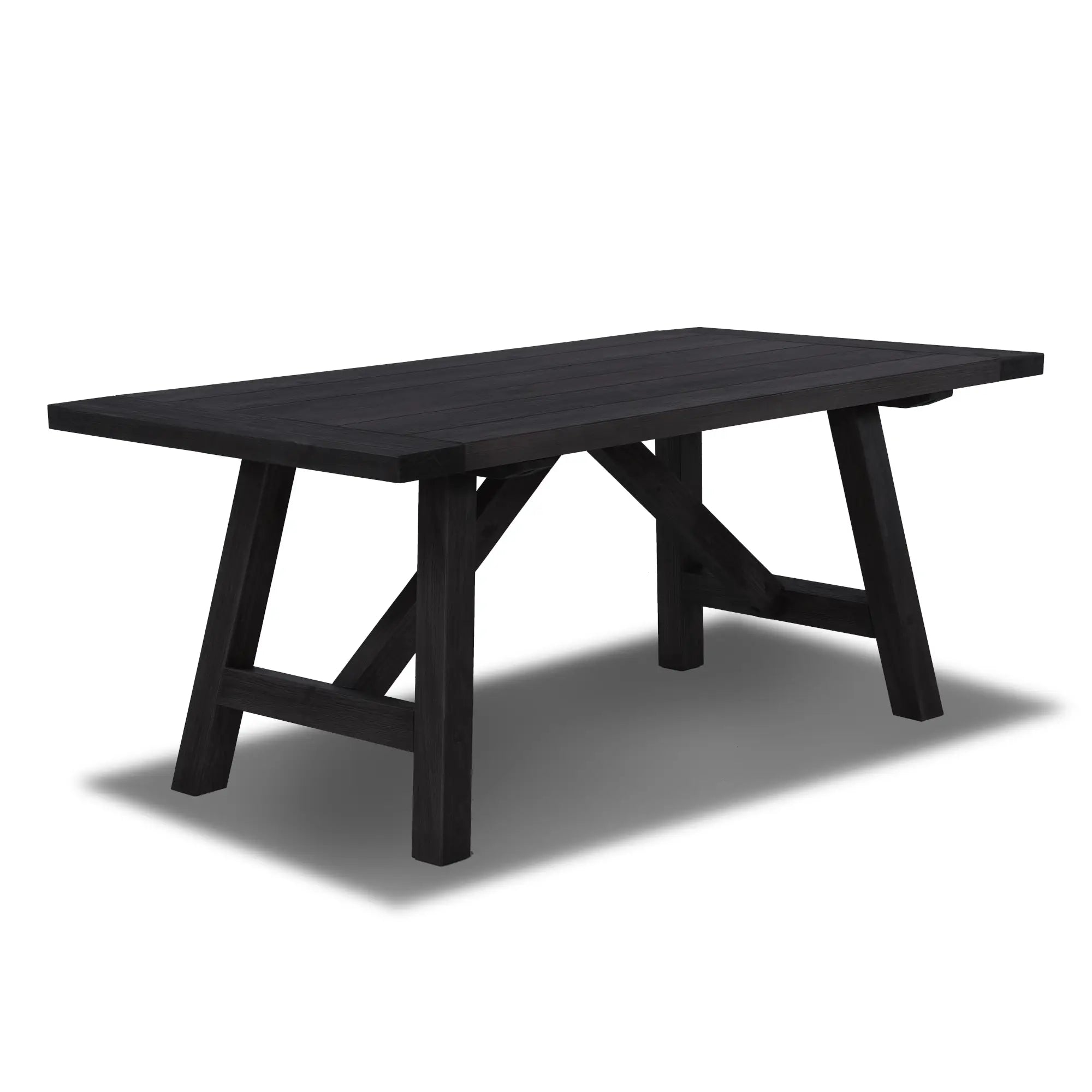 Customizable Cascais 72-Inch Modern Dining Table - Extendable Wooden Table for 8-10 People - Perfect for Family Gatherings & Dinner Parties