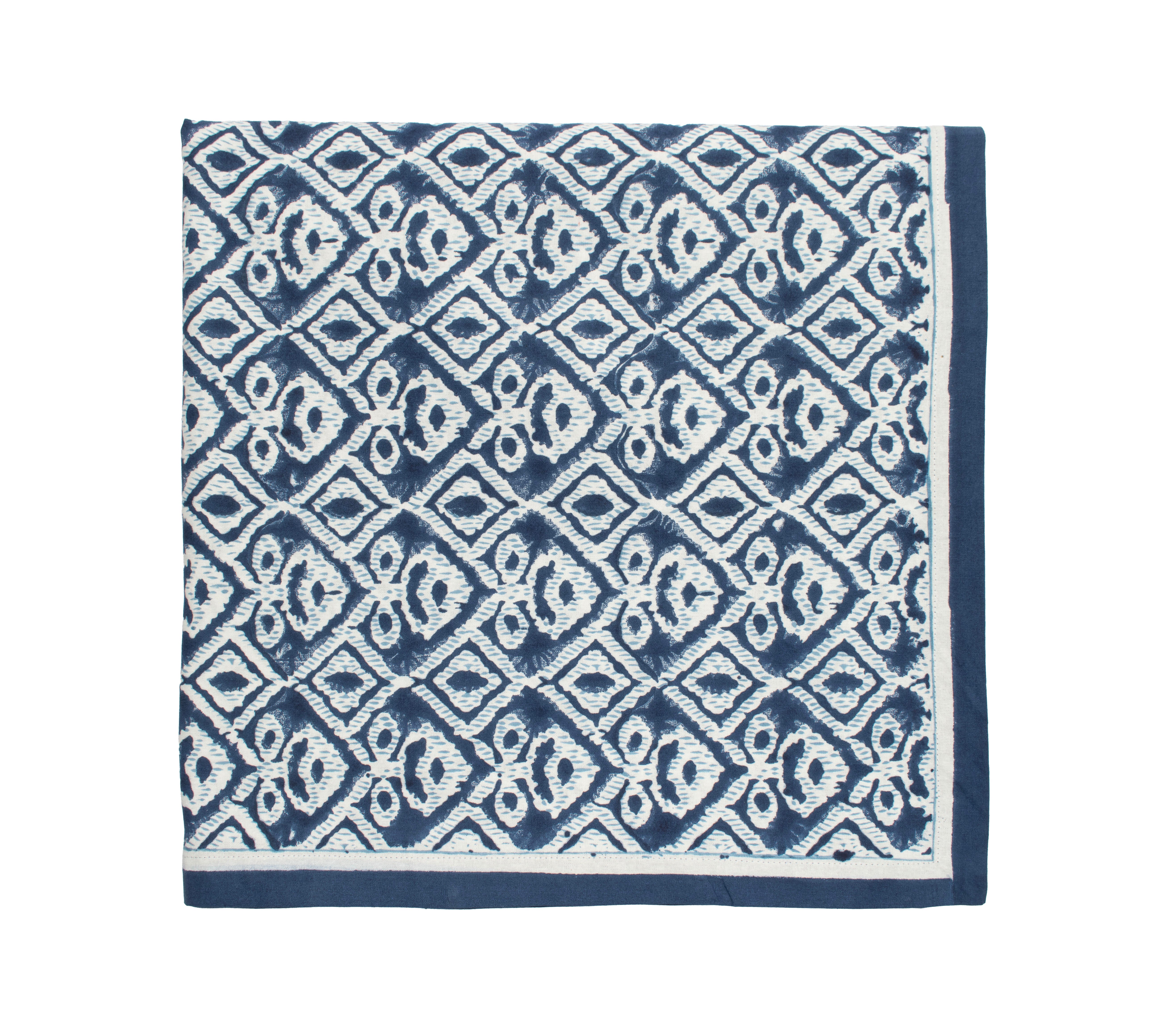 Waterproof Navy Blue Outdoor Tablecloth for Picnics, BBQs, and Patio Dining – Durable & Stylish Alfresco Table Cover