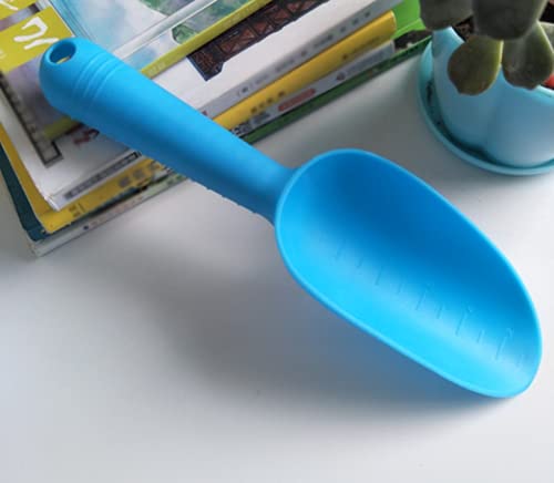 WOIWO 2-Piece Plastic Garden Shovel Set - Perfect for Succulent Planting, Soil Scooping & Gardening Tools | Ideal for Indoor Plants, Flower Pots & Small Garden Projects