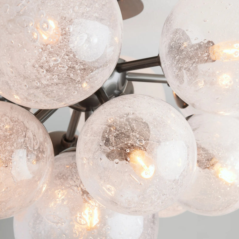 Mandoza Flushmount Ceiling Light - Modern LED Fixture for Bedroom, Kitchen, Hallway | Energy Efficient & Easy Installation