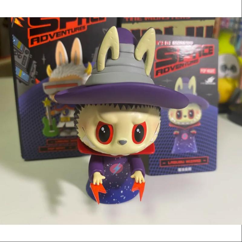 Labubu The Monsters Space Adventures Series - Labubu Wizard Collectible Figure | Cute Anime Character Toy for Display & Gifts | Perfect for Home Decor, Office Desk & Pop Culture Collections