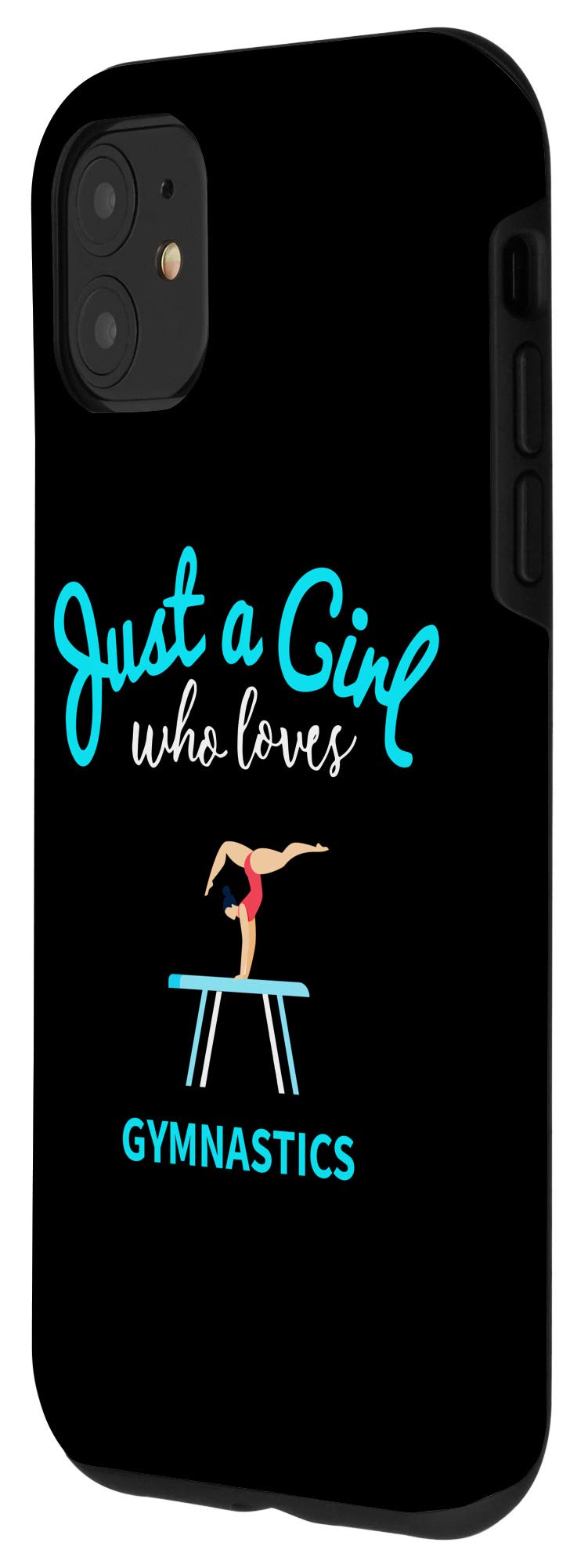 iPhone 11 Case for Girls - Shockproof Gymnastics Phone Cover with Anti-Slip Grip - Perfect for Dance, Cheerleading & Sports Practice
