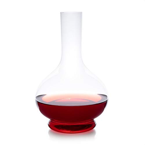 Premium Hand-Blown Crystal Wine Decanter & Water Carafe - Elegant Grassl Decanter for Wine Aeration and Serving - Perfect for Dinner Parties, Gifts, and Home Bar Accessories