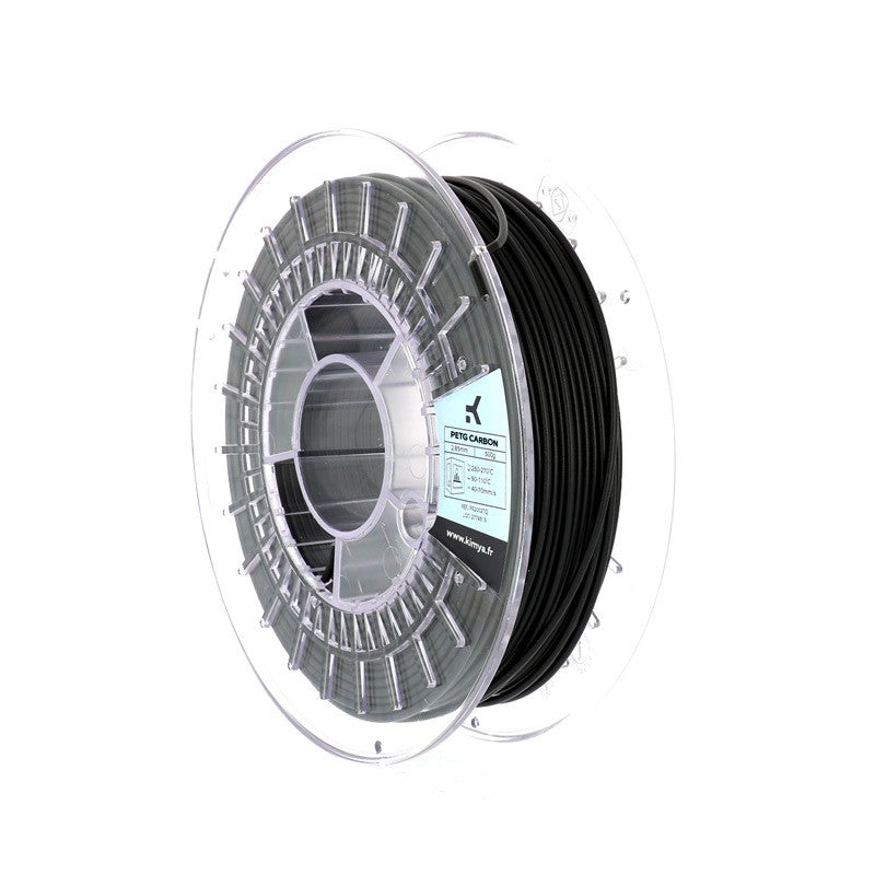 Premium Kimya PETG Carbon Fiber 3D Printer Filament 1.75mm, 500g Spool - High Strength, Heat Resistant for Functional Prototypes, Automotive Parts & Engineering Applications