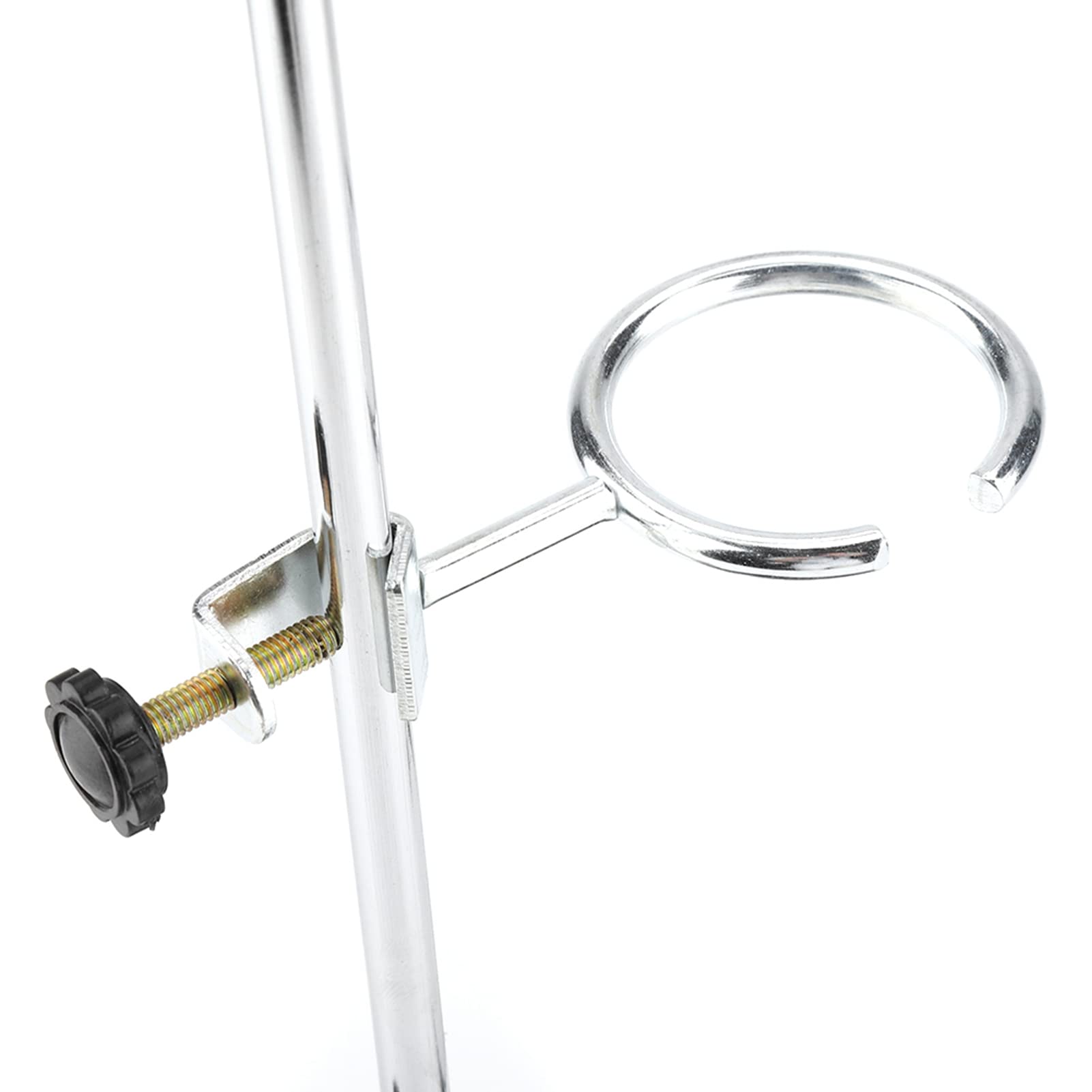 Premium Lab Burette Stand with Flask Clamp - 47x14x4cm Heavy Duty Laboratory Support Platform for Chemistry Experiments & Titration - Perfect for Science Classrooms, Research Labs & DIY Home Experiments