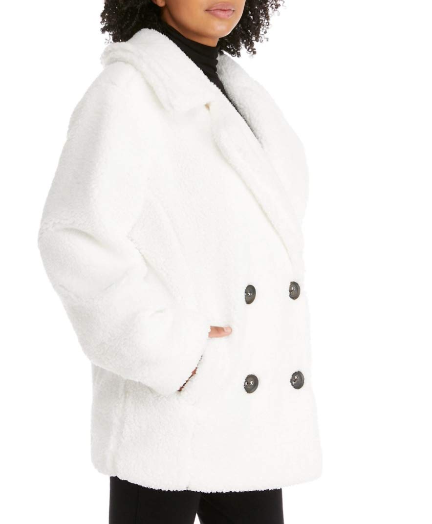 Women's Classic Pea Coat - Warm Winter Wool Blend Jacket for Casual & Office Wear | Perfect for Cold Weather & Stylish Outfits