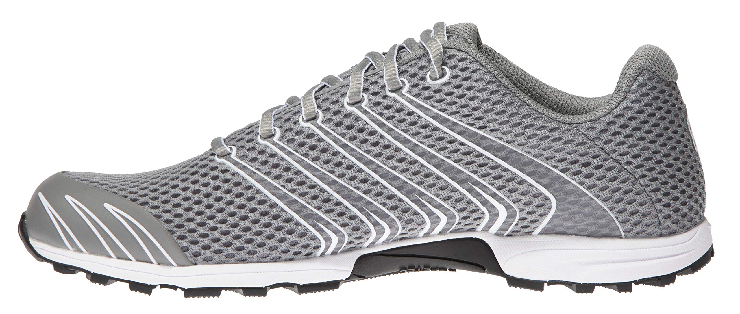 Innov-8 Women's F-Lite G 230 Running Shoes - Grey/White | Size 10.5 Wide US | Lightweight Trail & Gym Training Shoes for Women