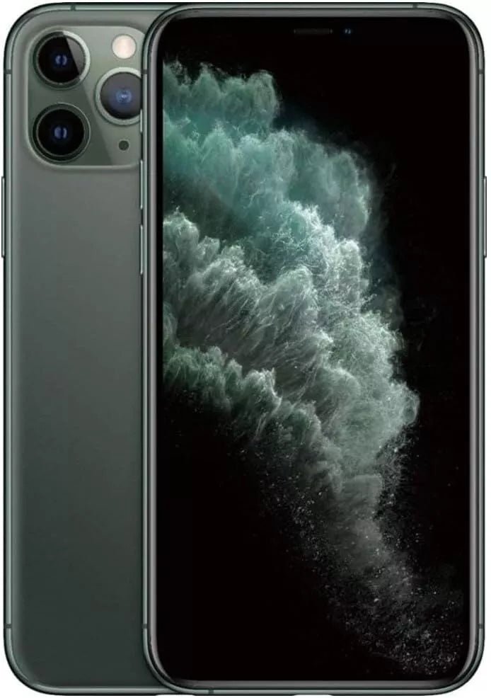 Unlocked Apple iPhone 11 Pro A2160 64GB Green CDMA Smartphone - Refurbished Grade C | Perfect for Business, Travel & Daily Use