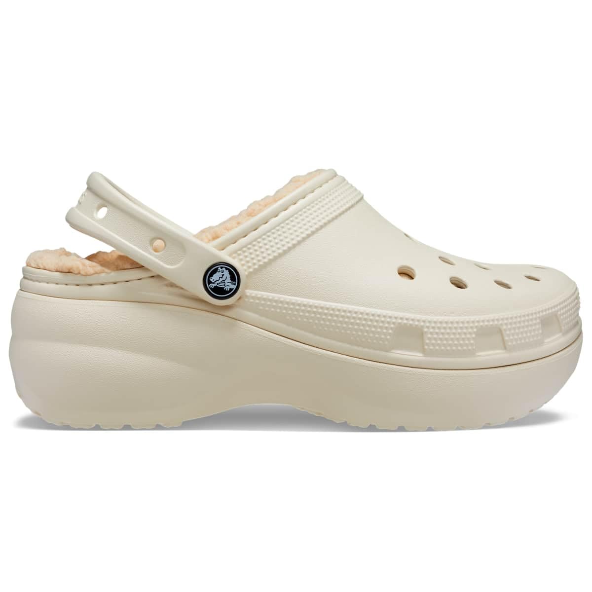 Crocs Classic Platform Lined Clogs for Women - Comfortable & Stylish Slip-On Shoes for Casual Wear, Work, and Outdoor Activities