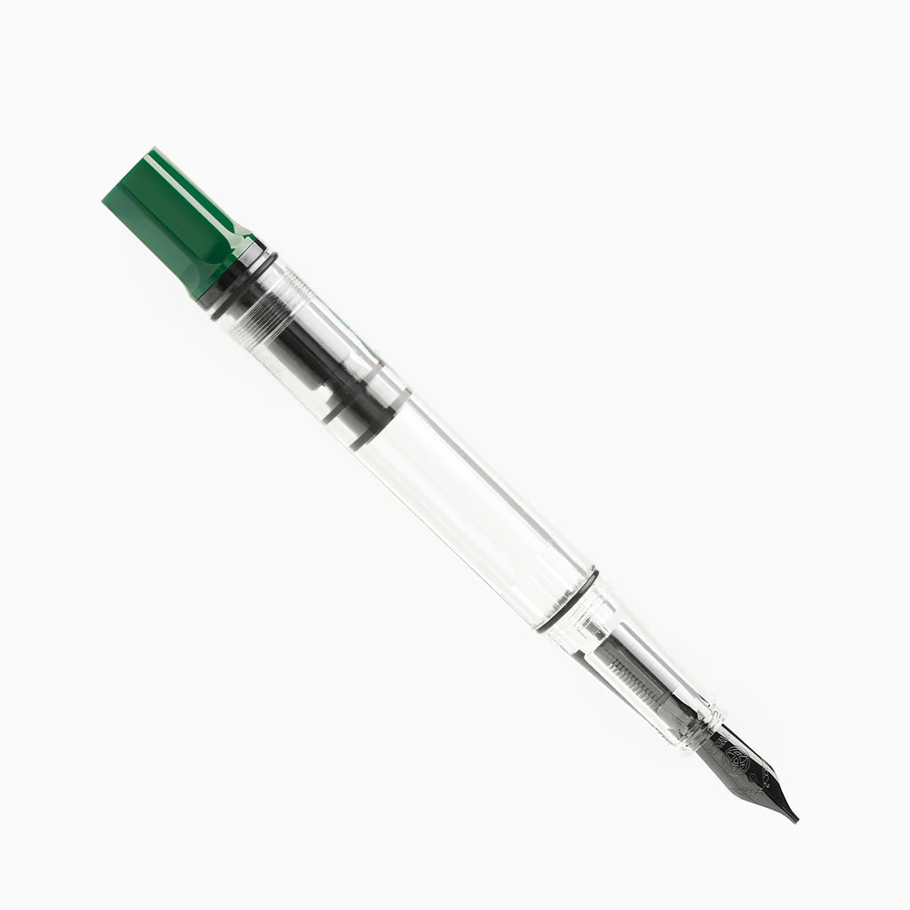 TWSBI Eco Irish Green Fountain Pen with Onyx Black Trim - Premium Writing Instrument for Calligraphy, Journaling & Everyday Use