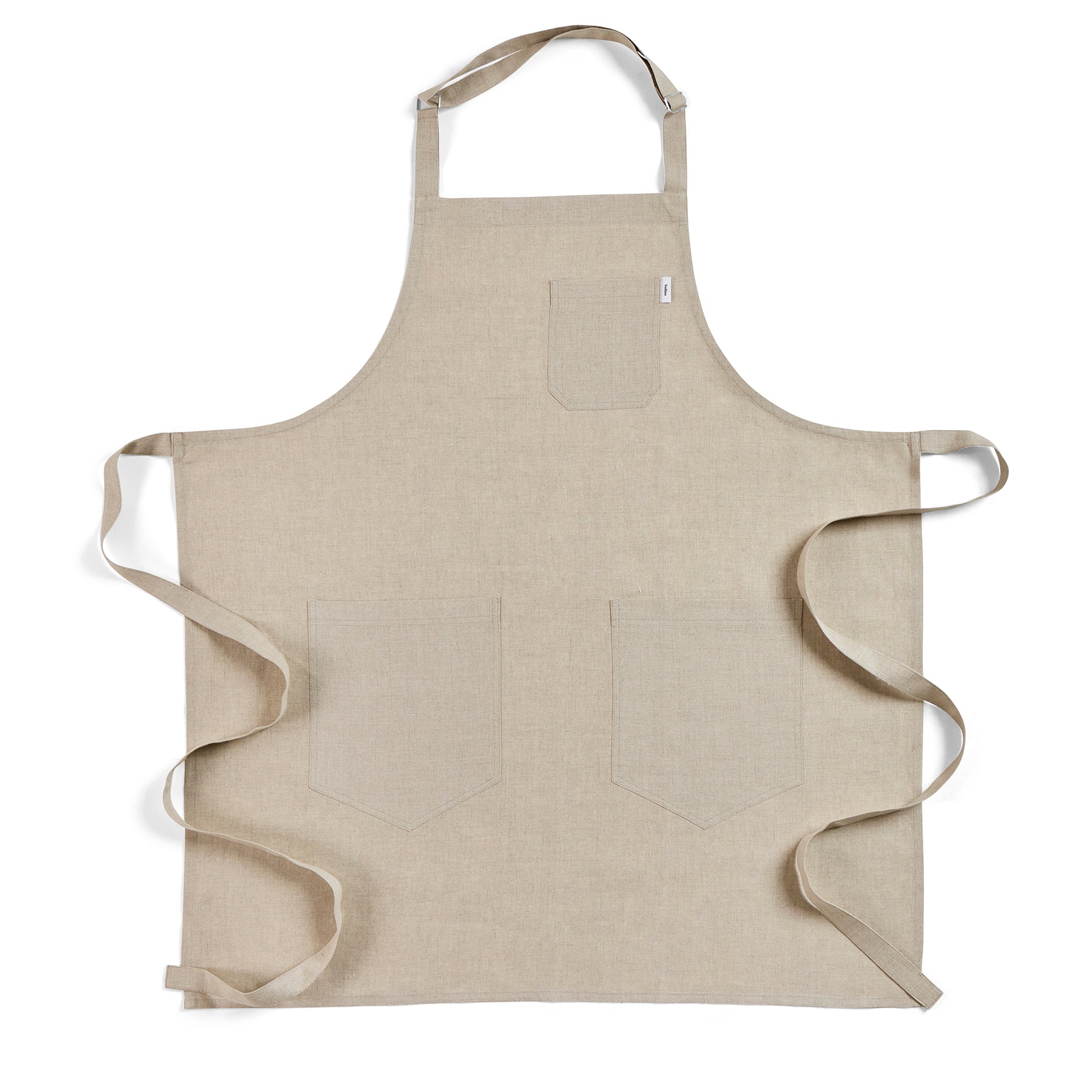 Premium Linen Bib Apron for Cooking, Baking & Grilling - Durable & Stylish Kitchen Apron for Chefs & Home Cooks - Perfect for BBQ, Baking & Crafting