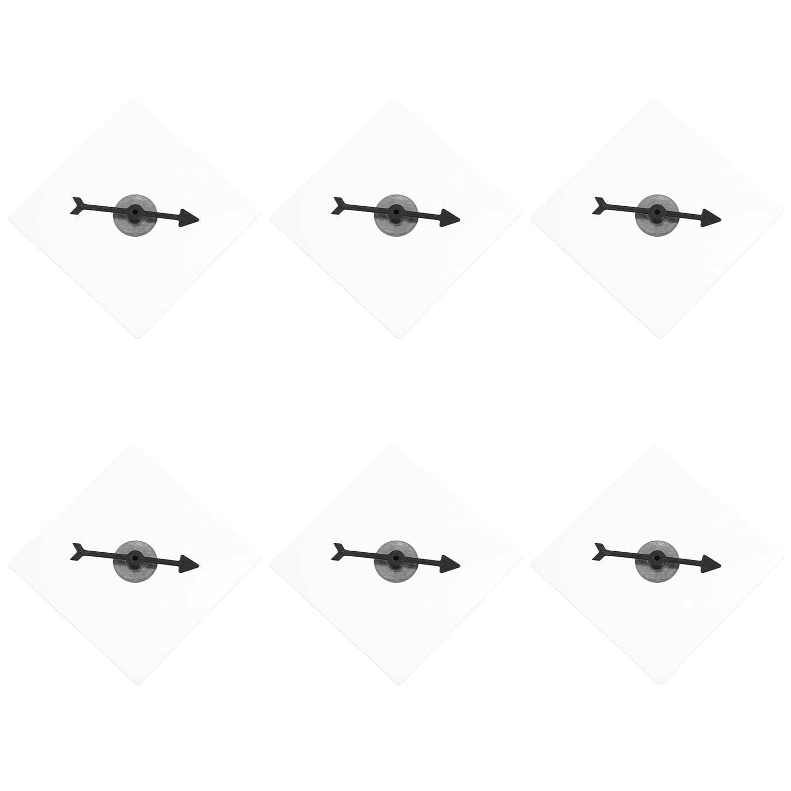 NUOBESTY 6Pcs Plastic Game Arrows for Kids - Fun Card Game Accessories & Creative Party Props - Perfect for Birthday Parties, Family Game Nights & Classroom Activities